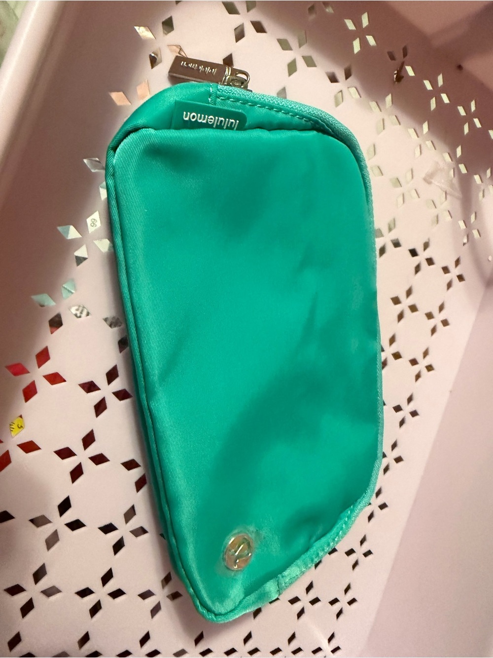 lululemon athletica Teal belt bag